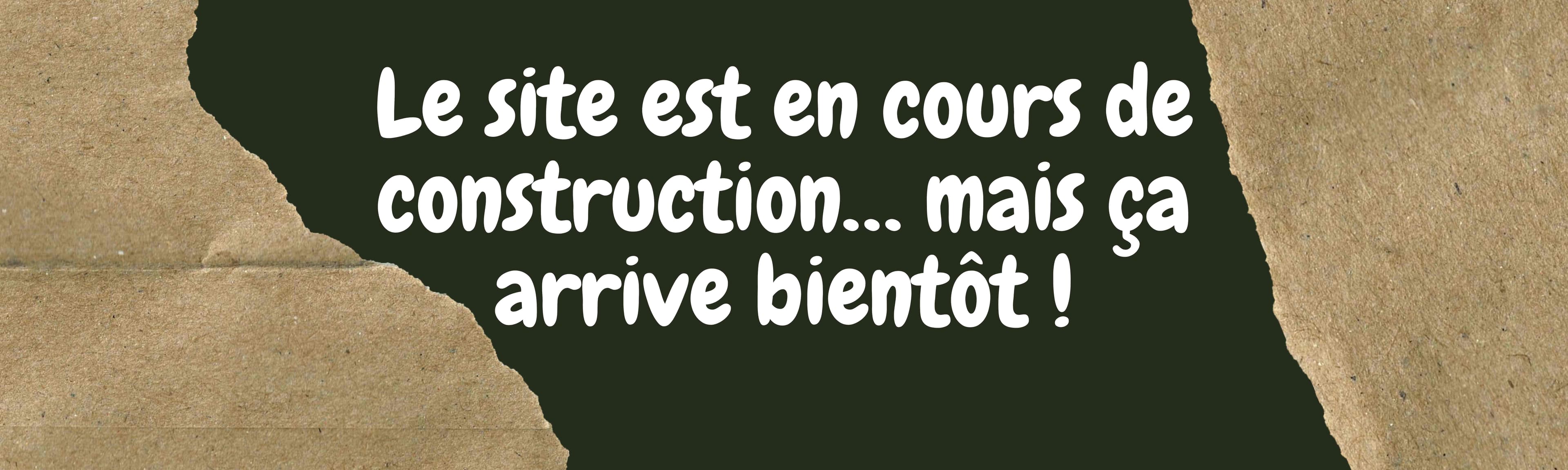 🔨 Le site arrive bientôt !